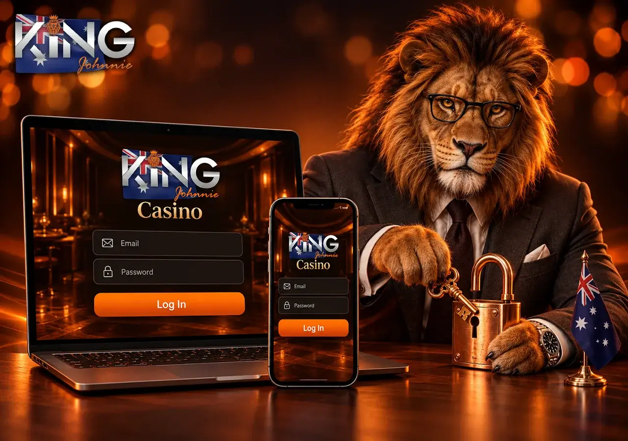 Username and password access to casino account across desktop and mobile devices